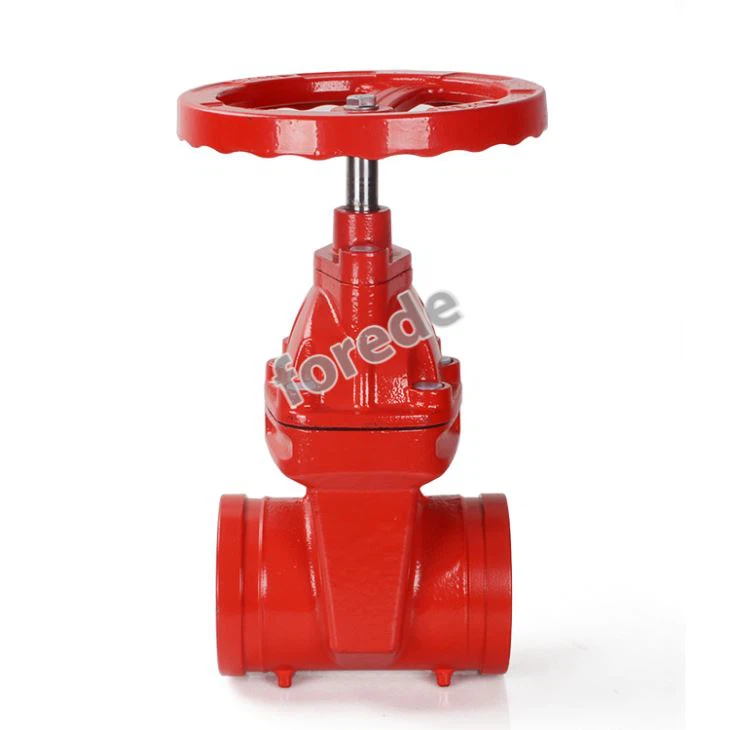 Non Rising Stem Grooved Gate Valve