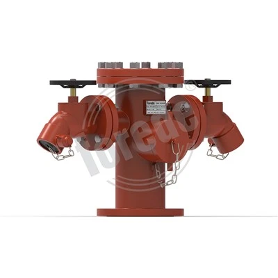 Hydrant Mount Monitorer för vattenkanoner
