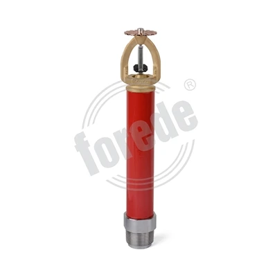 Torrrör med ESFR -sprinkler